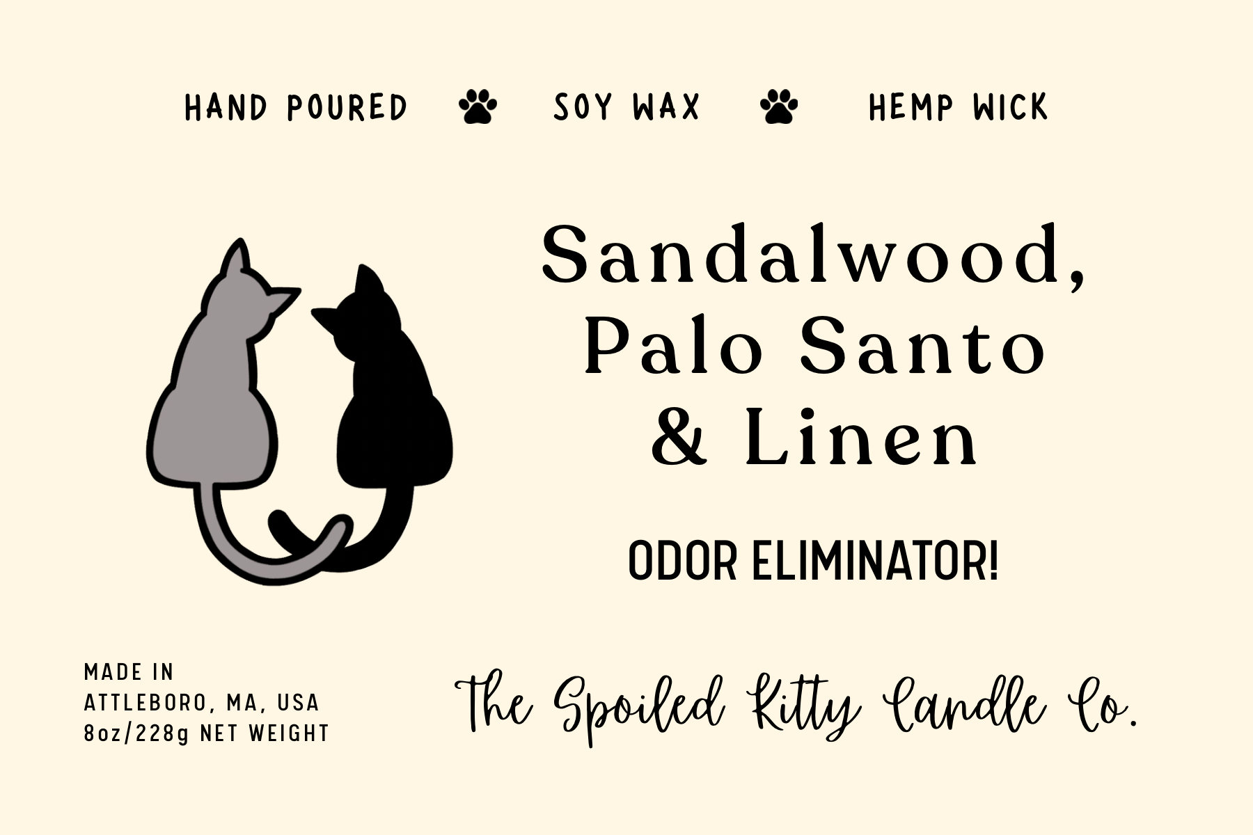 Sandalwood, Palo Santo & Linen (Odor Eliminator)